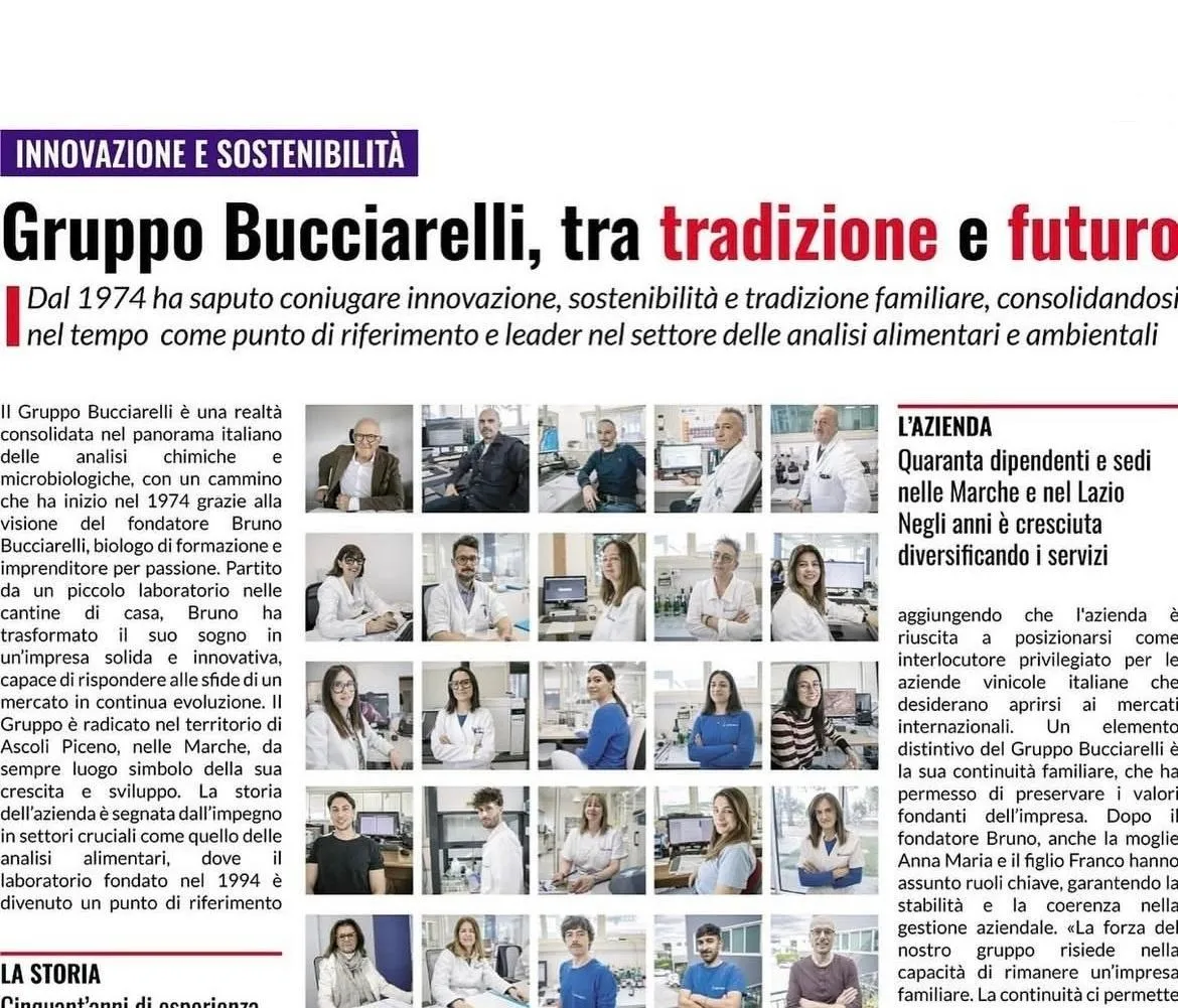 Mensile Focus - Gruppo Bucciarelli, tra tradizione e futuro