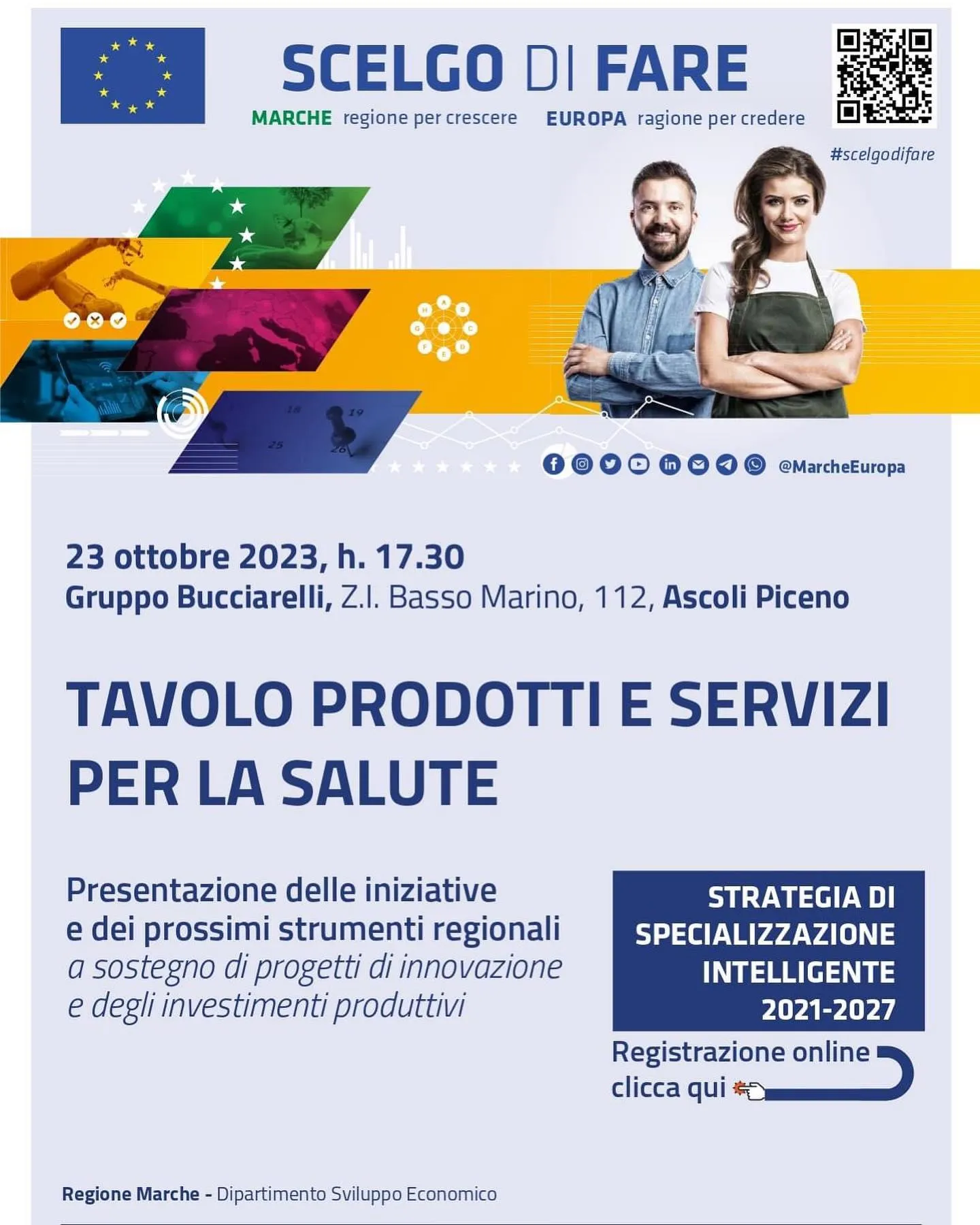 Tavolo di presentazione del bando regionale "Innovazione di prodotto sostenibile e digitale delle imprese"